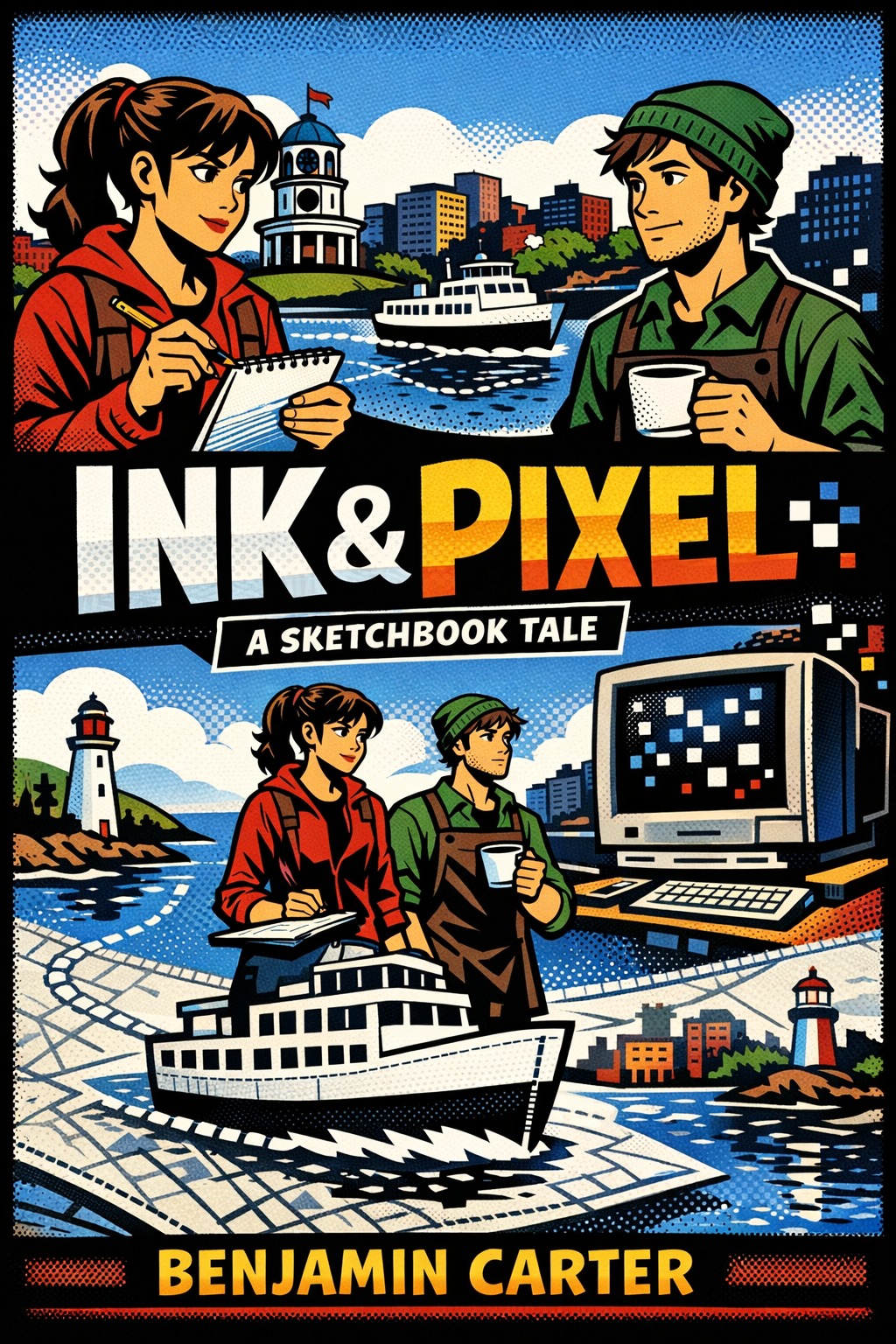 Cover of Ink & Pixel: A Sketchbook Tale